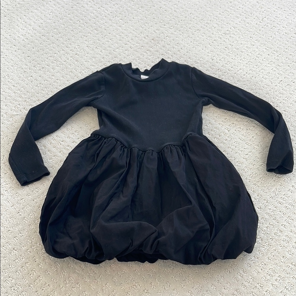 Zara Elegant Black Kids Dress